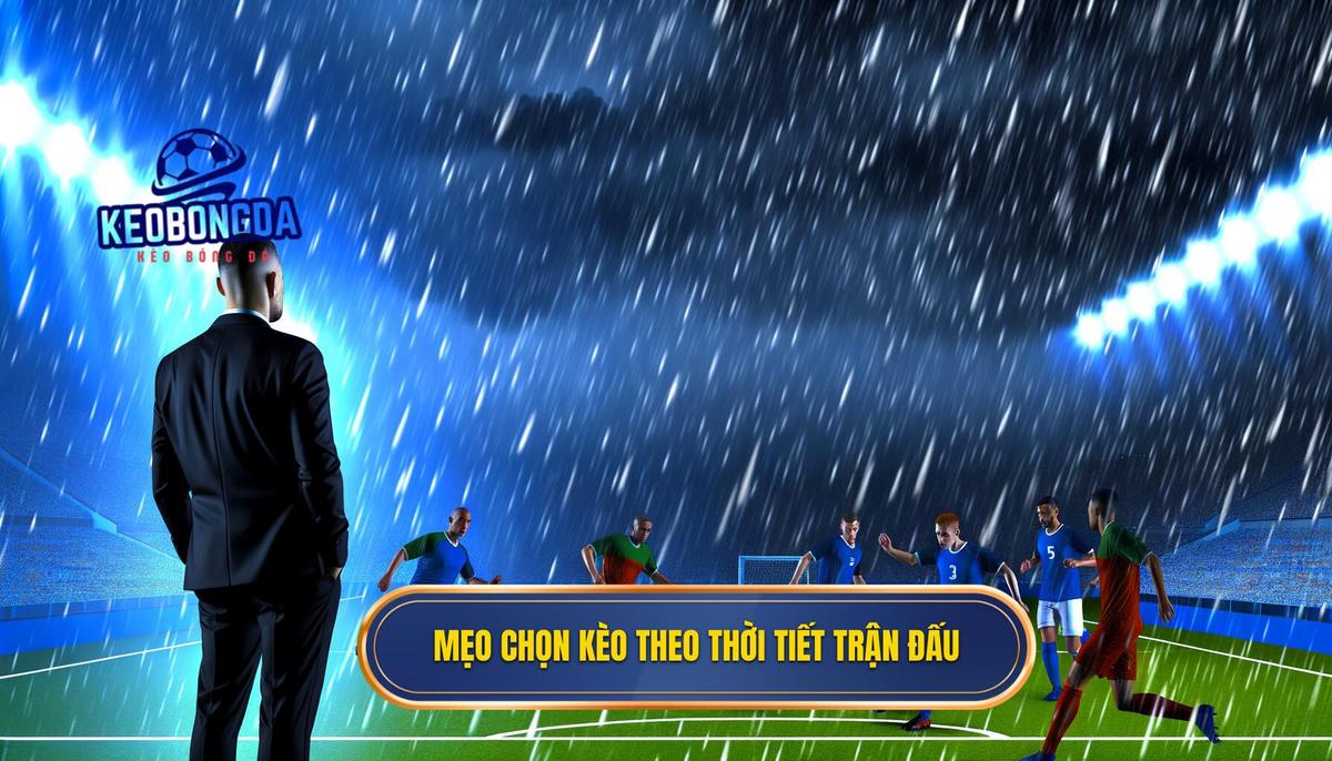 Cách áp dụng mẹo chọn kèo dựa trên thời tiết trận đấu