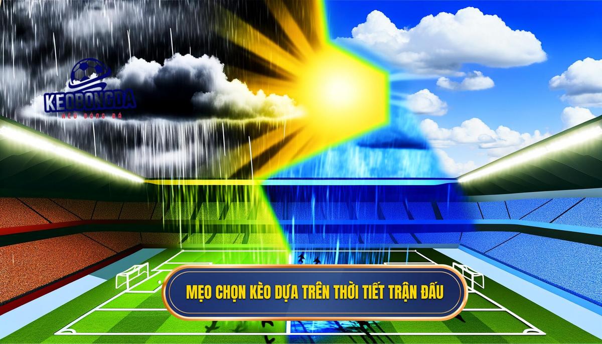 Mẹo chọn kèo dựa trên thời tiết trận đấu 