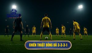 Chiến thuật bóng đá 3-3-3-1