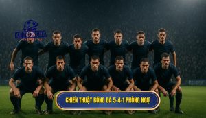 Chiến thuật bóng đá 5-4-1 phòng ngự