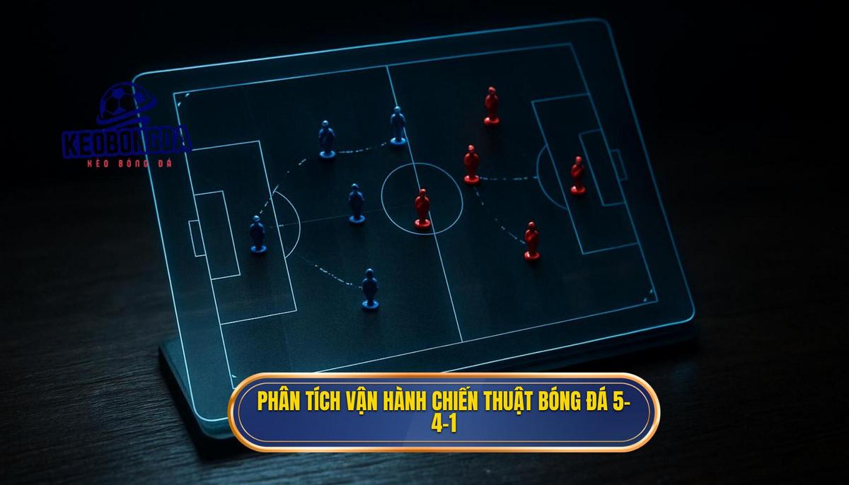 Phân Tích Chuyên Sâu Về Vận Hành Chiến thuật bóng đá 5-4-1 phòng ngự